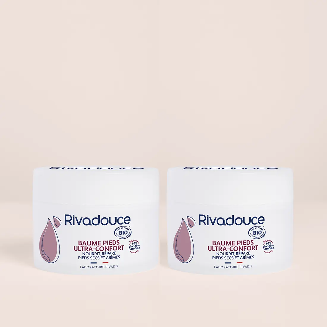 LOT BAUME RÉPARATEUR PIEDS 2X75ML